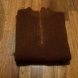 knit long sleeve sweater